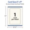 Avery Matte Ivory Postcards, 6" x 9" Rectangle Rounded Corners